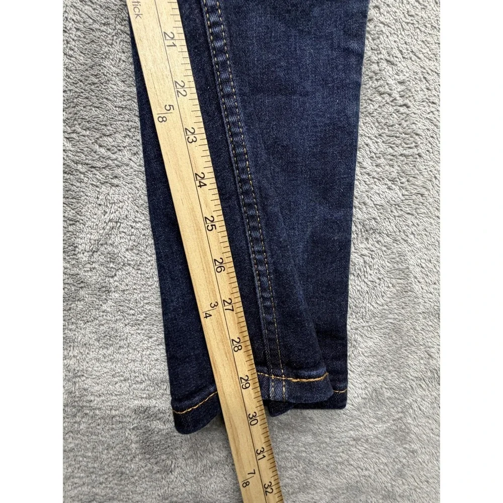 Levis 511‎ Jeans Mens Measured 30x29 Dark Wash Blue Slim Taper Stretch Denim